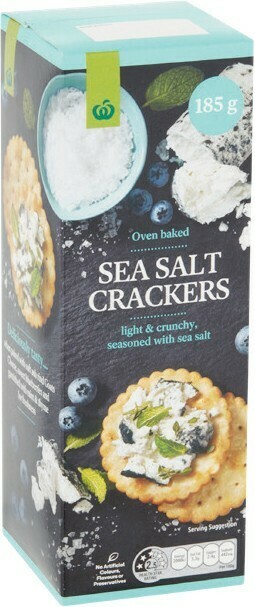 Woolworths Woolworths Crackers 170-185g offer