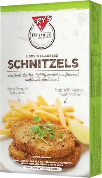 Fry’s Frozen Vegetarian Range 240-400g – From the Freezer