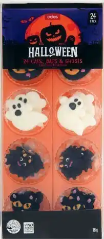Coles Coles Halloween Icing Decorations 24 Pack offer