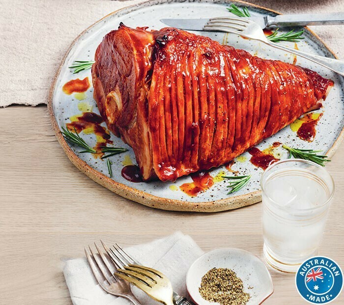 Coles Beechwood Smoked Leg Ham Portion offer at Coles
