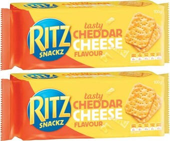 Coles Ritz Snackz Crackers 100g offer