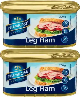 Coles Plumrose Leg Ham 200g offer