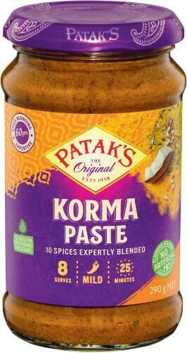 Coles Patak’s Curry Paste 283g-312g offer