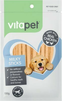 Coles Vitapet Dog Treats Jerhigh 100g offer