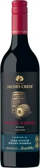 Coles Jacob’s Creek Double Barrel Range offer