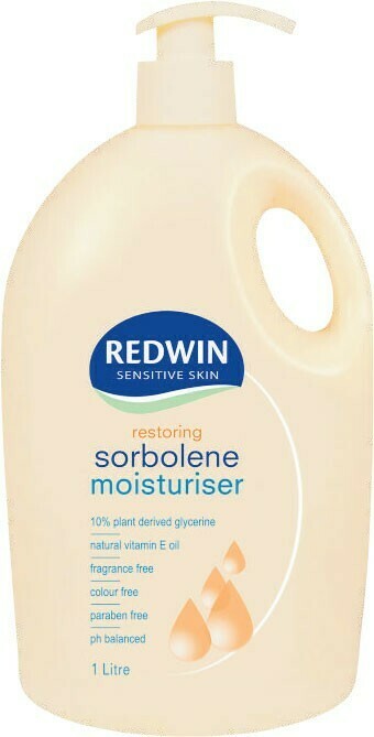Redwin Sorbolene with Vitamin E Moisturiser 1 Litre