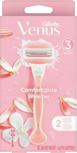 Coles Gillette Venus White Tea Comfortglide Razor 1 Each offer