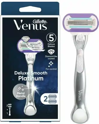 Coles Gillette Venus Platinum Razor 1 Each offer
