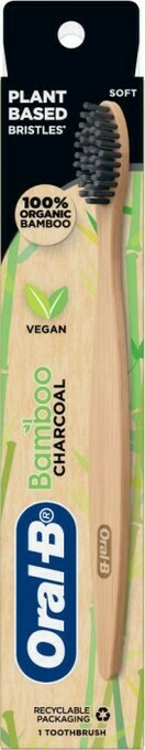 Coles Oral B Soft Charcoal Bamboo Toothbrush 1 Pack offer