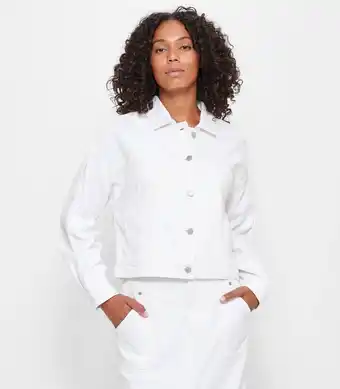 Target Denim Crop Trucker Jacket offer