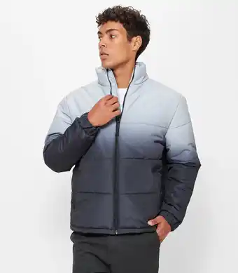 Target Dip Dye Puffer Jacket - Commons offer