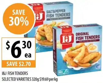 Supabarn I&J FISH TENDERS 320g offer