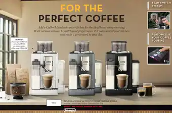 Harvey Norman DE'LONGHI RIVELIA' AUTOMATIC COFFEE MACHINE offer