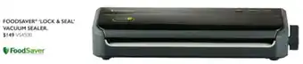 Harvey Norman FOODSAVER LOCK & SEAL' VACUUM SEALER offer