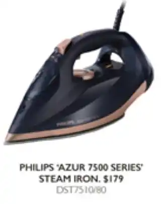 Harvey Norman PHILIPS 'AZUR 7500 SERIES STEAM IRON offer