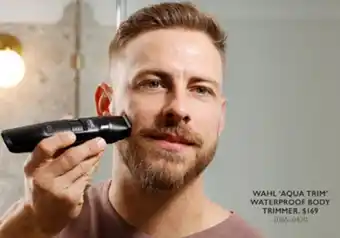 Harvey Norman WAHL 'AQUA TRIM' WATERPROOF BODY TRIMMER offer