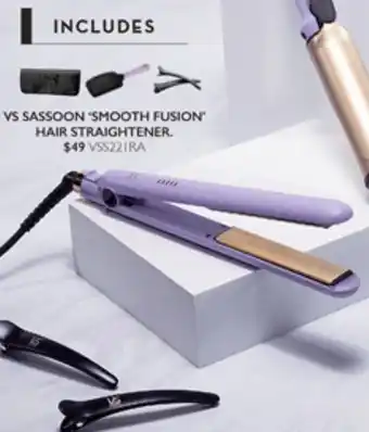 Harvey Norman VS SASSOON "SMOOTH FUSION' HAIR STRAIGHTENER offer