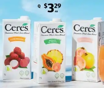 ALDI Ceres Juice 1L offer