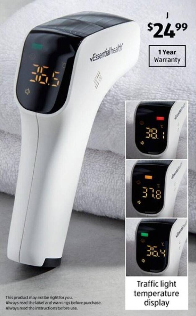 Infrared Forehead Thermometer offer at ALDI