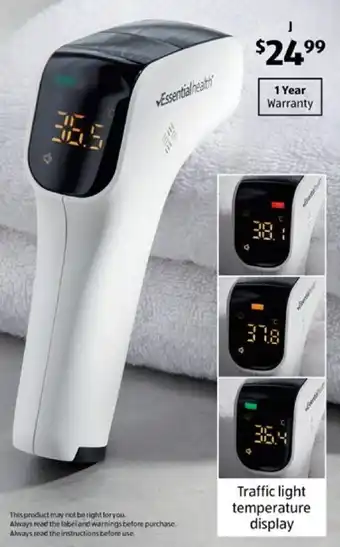 ALDI Infrared Forehead Thermometer offer