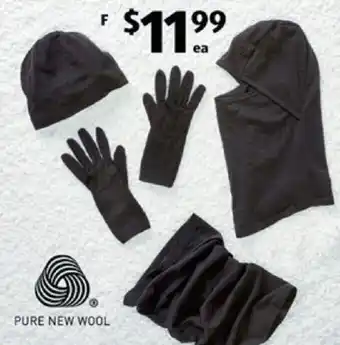 ALDI Adult's Merino Accessories offer