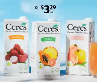 ALDI Ceres Juice 1L offer