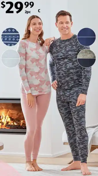 ALDI Adult's Thermal Underwear offer