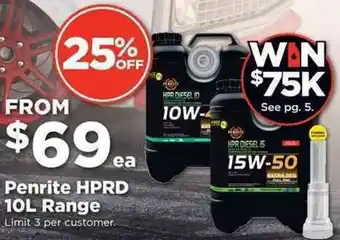 Repco Penrite HPRD 10L Range offer