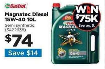 Repco Magnatec Diesel 15W-40 10L offer