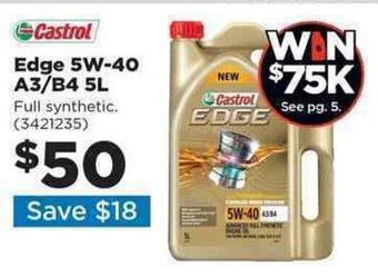 Repco Edge 5W-40 A3/B4 5L offer