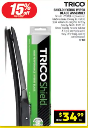 Autopro SHIELD HYBRID WIPER BLADE ASSEMBLY offer