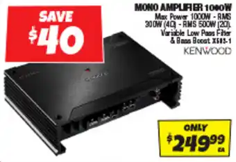 Autobarn MONO AMPLIFIER 1000W offer