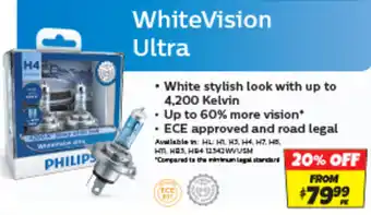 Autobarn WhiteVision Ultra offer