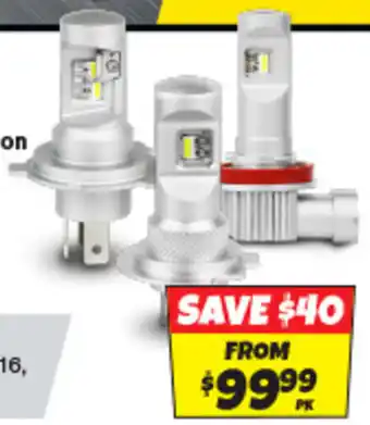 Autobarn Halogen Replacement LED Bulb Kit offer