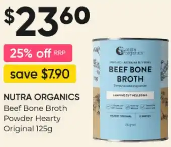 Healthy Life Beef Bone Broth Powder Hearty Original 125g offer