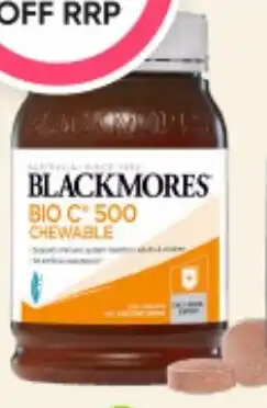 Healthy Life Blackmores Bio C Chewable 500mg 200 Tablets offer