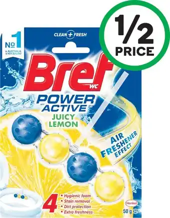 Woolworths Bref Power Active 50g, Duo Cubes 2 x 50g or Toilet Cleaner Liquid 450ml offer