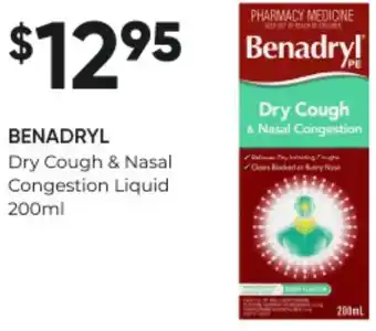 Healthy Life Dry Cough & Nasal Congestion Liquid 200ml offer