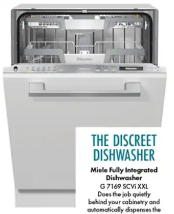 The Good Guys Miele Fully Integrated Dishwasher offer