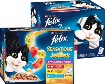 Woolworths Felix Wet Cat Food 12 x 85g offer