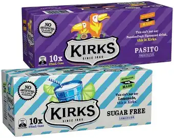 IGA Kirks 10x375mL Selected Varieties offer