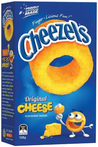 IGA Cheezels or Chickadees Box 125g offer