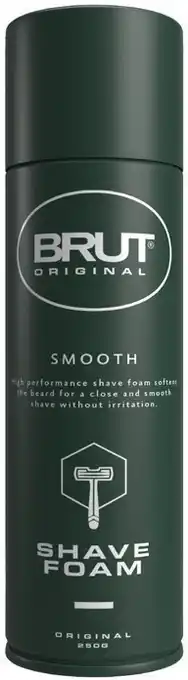 IGA Brut Original Shave Foam 250g offer