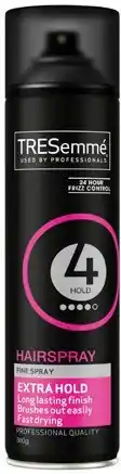 IGA TRESemmé Extra Hold or Freeze Hold Hairspray 360g offer