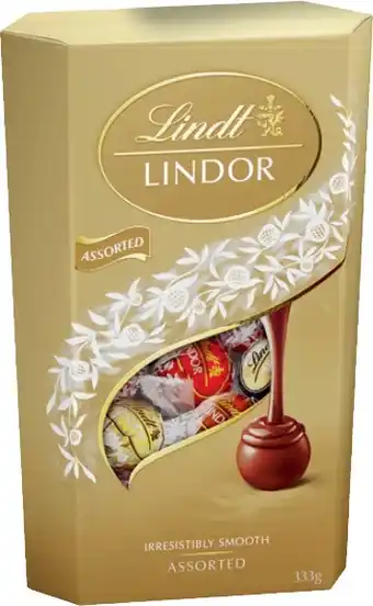 IGA Lindt Lindor Assorted 333g Selected Varieties offer