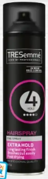 IGA TRESemmé Extra or Freeze Hold Hairspray 360g Selected Varieties offer