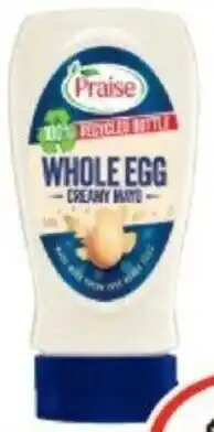IGA Praise Real Whole Egg Creamy Squeezy Mayonnaise 335g offer