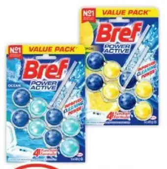 IGA Bref Rim Block Toilet Cleaner 2x50g Selected Varieties offer