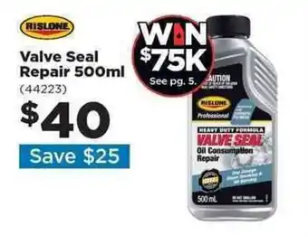 Repco Valve Seal Repair 500ml offer