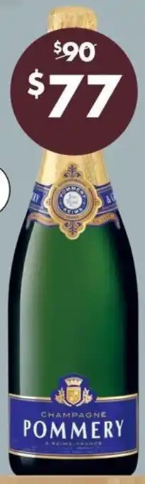 Vintage Cellars Pommery Brut Royal NV Champagne offer